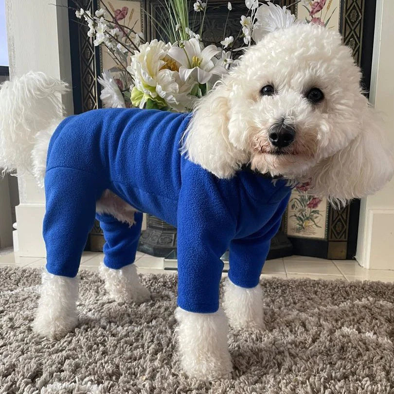 Dog fleece with on sale legs