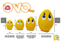 Ovo Large 4-egg set (mixed colours)