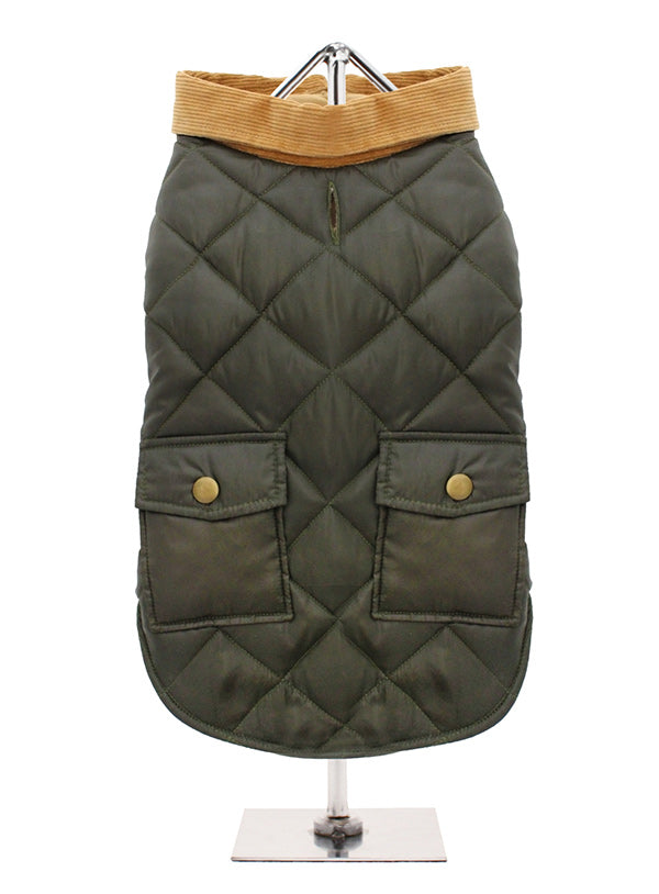 Urban Pup Forest Green Quilted Town & Country Coat