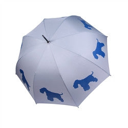 Umbrella with dogs clearance printed on it